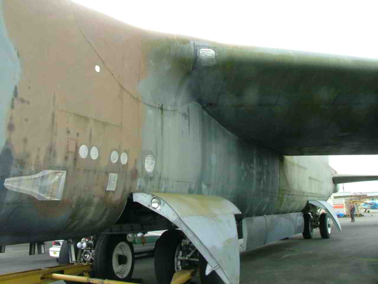 B-52G Left side fuselage